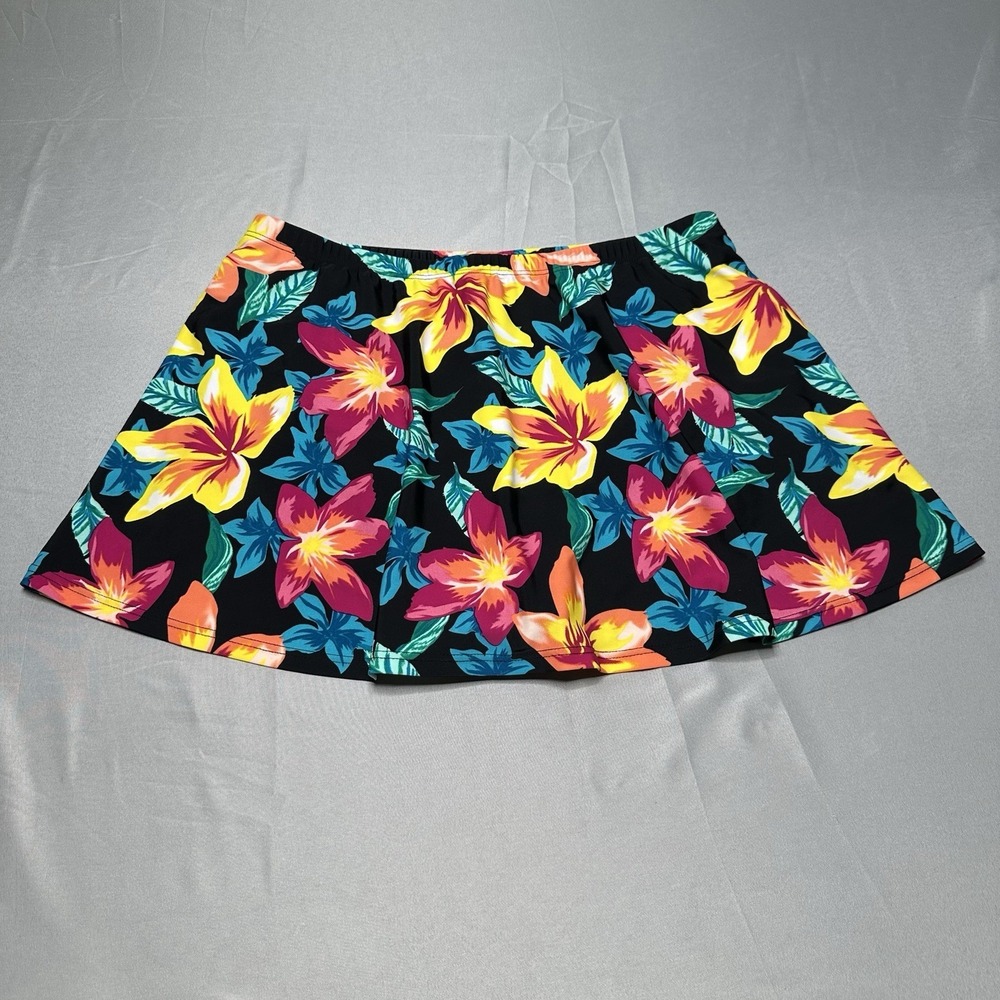 Blair Size 18 Swim Suit Set Skort Tankini Feminine Floral Island Beach Babe Sand